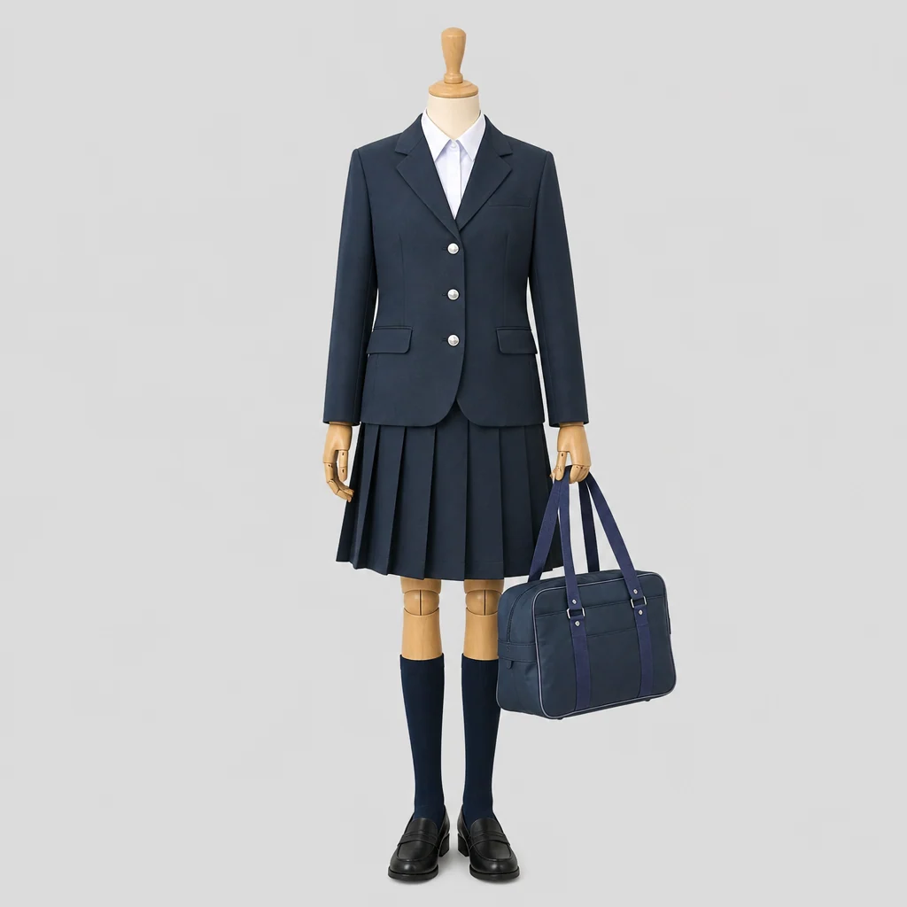 第一商業高校の制服のイメージ