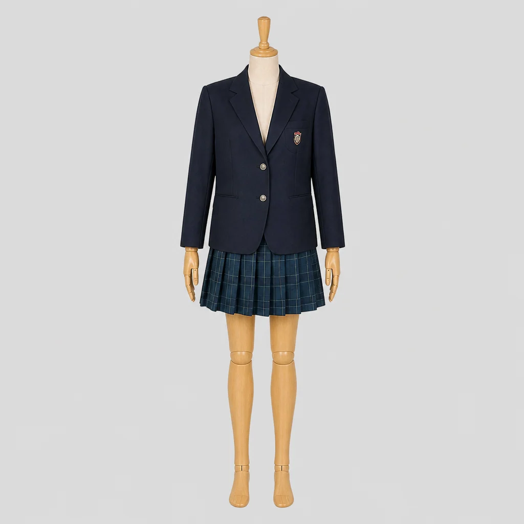 田柄高校の制服のイメージ