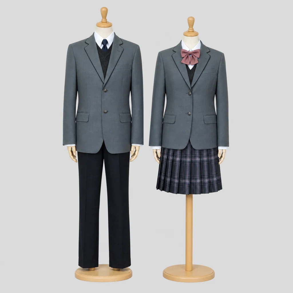 中野工科高校の制服のイメージ