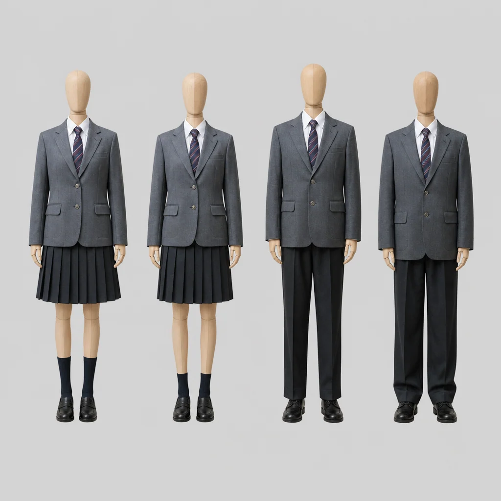 杉並工科高校の制服のイメージ