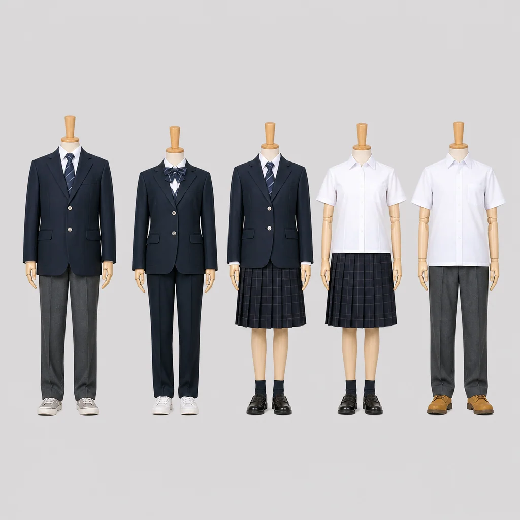 練馬工科高校の制服のイメージ