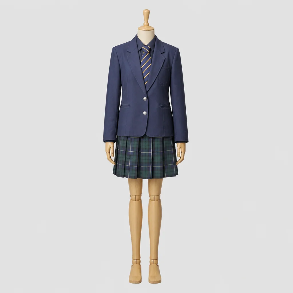 葛西南高校の制服のイメージ
