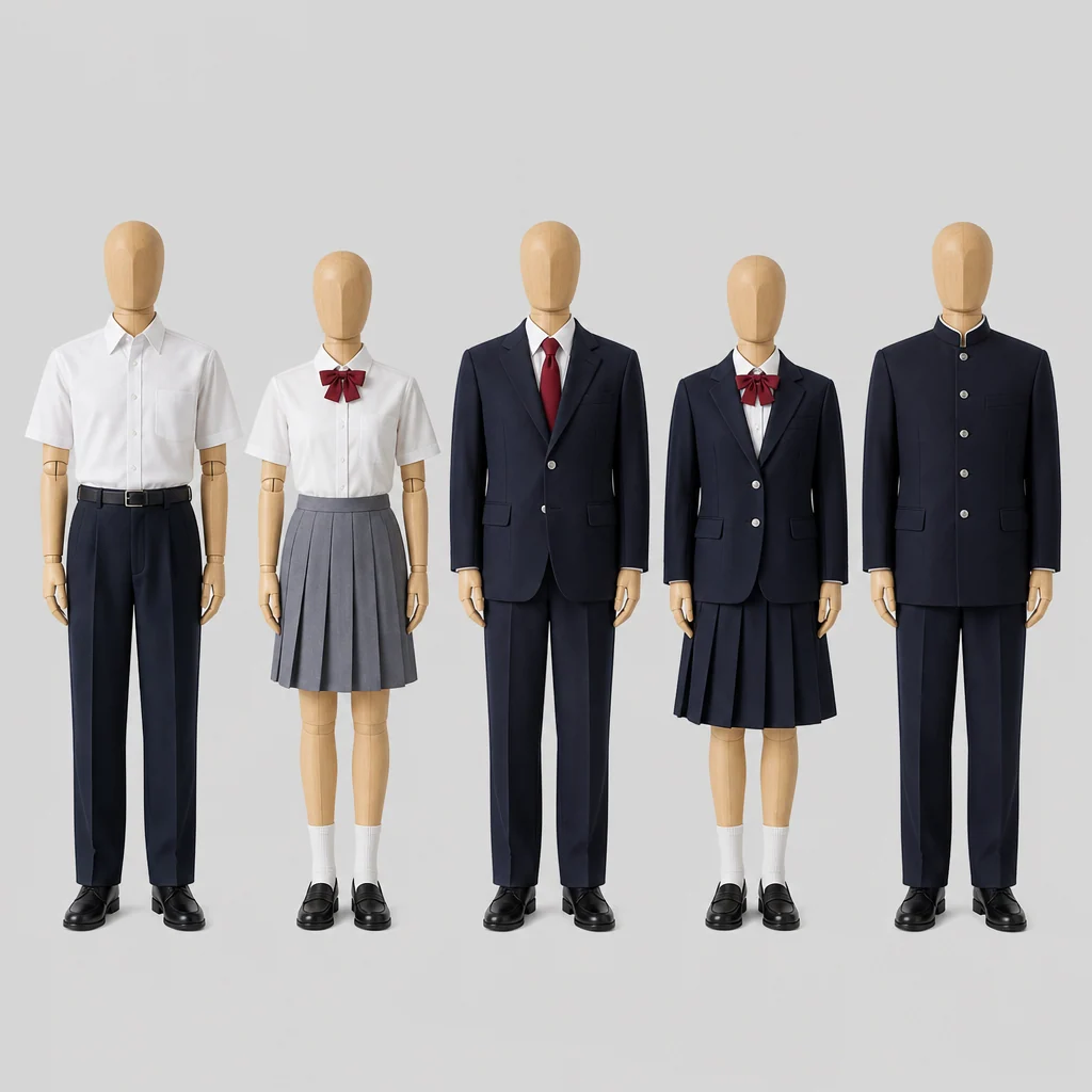 葛西工科高校の制服のイメージ