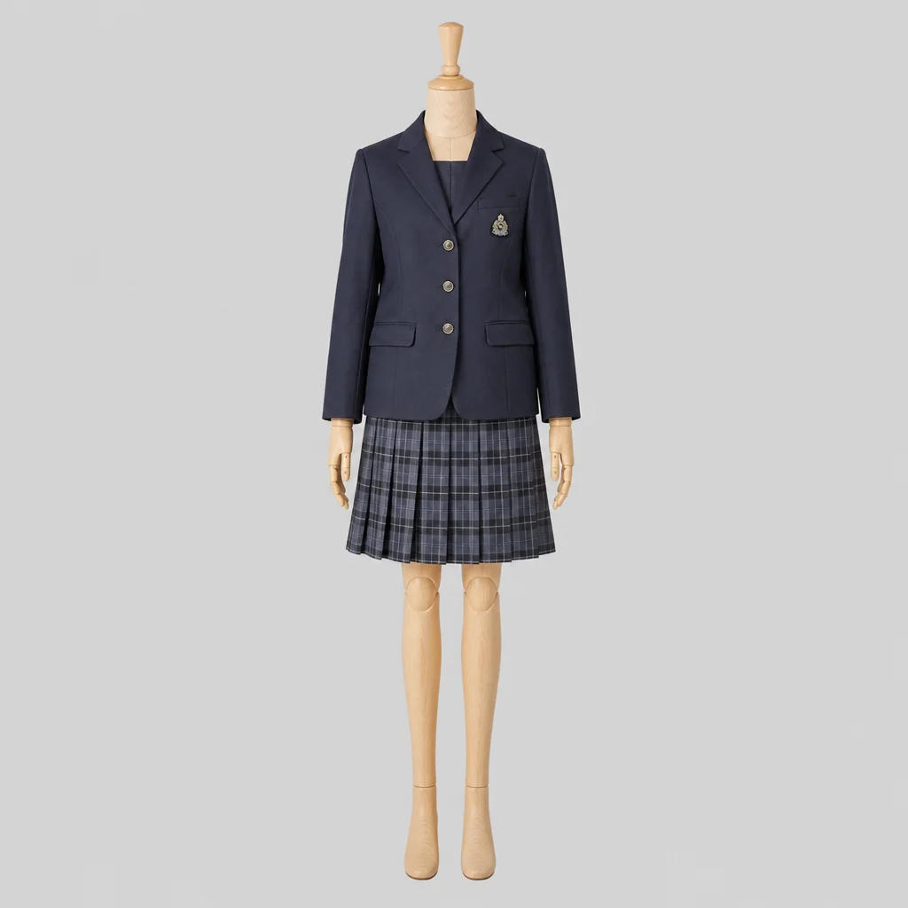 橘高校の女子の制服のイメージ