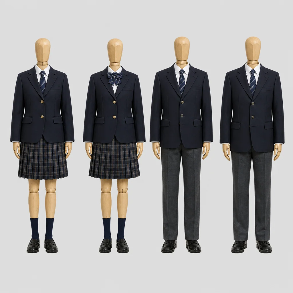 富士森高校の制服のイメージ