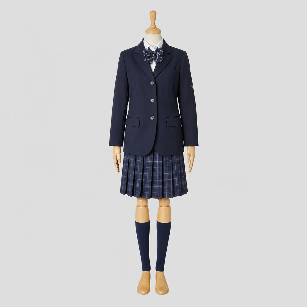 青梅総合高校の制服のイメージ
