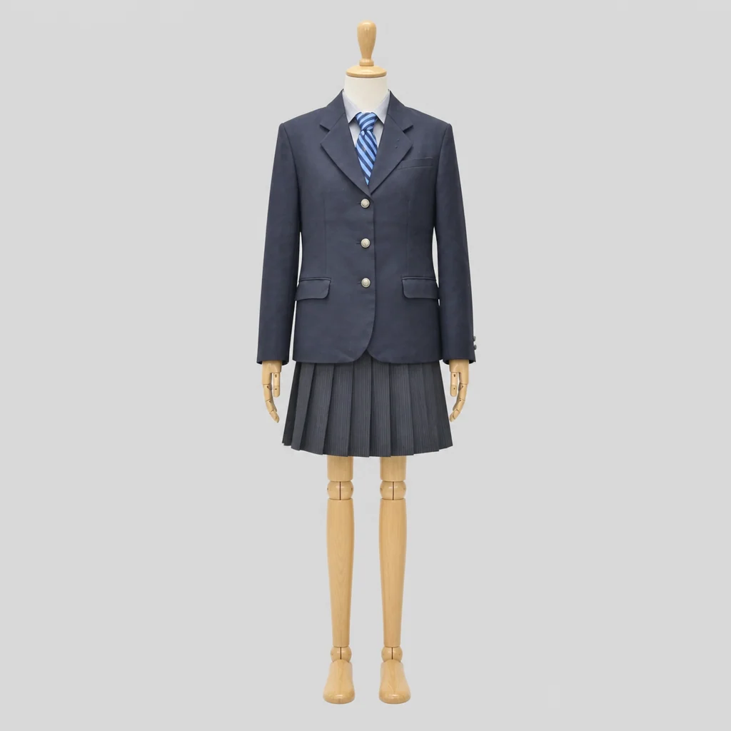農業高校の女子の制服のイメージ