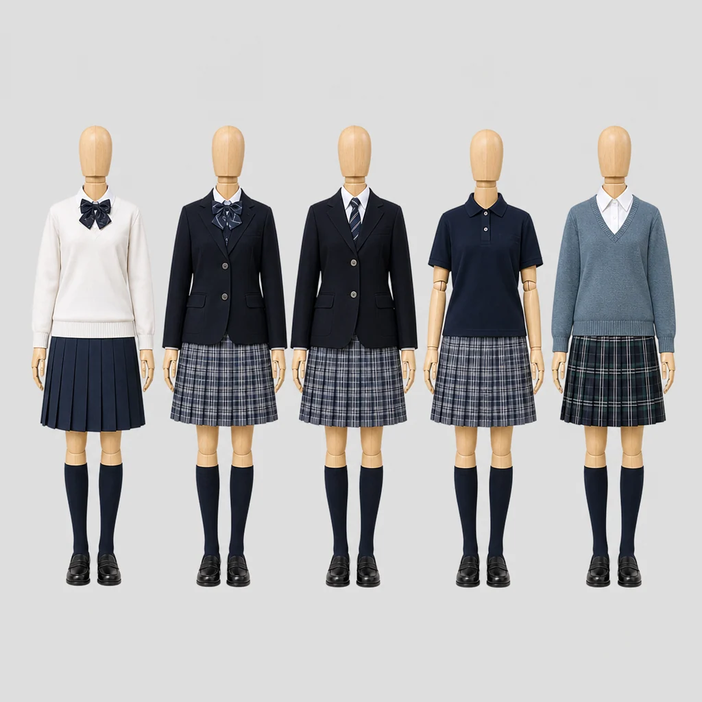 三輪田学園高校の制服のイメージ