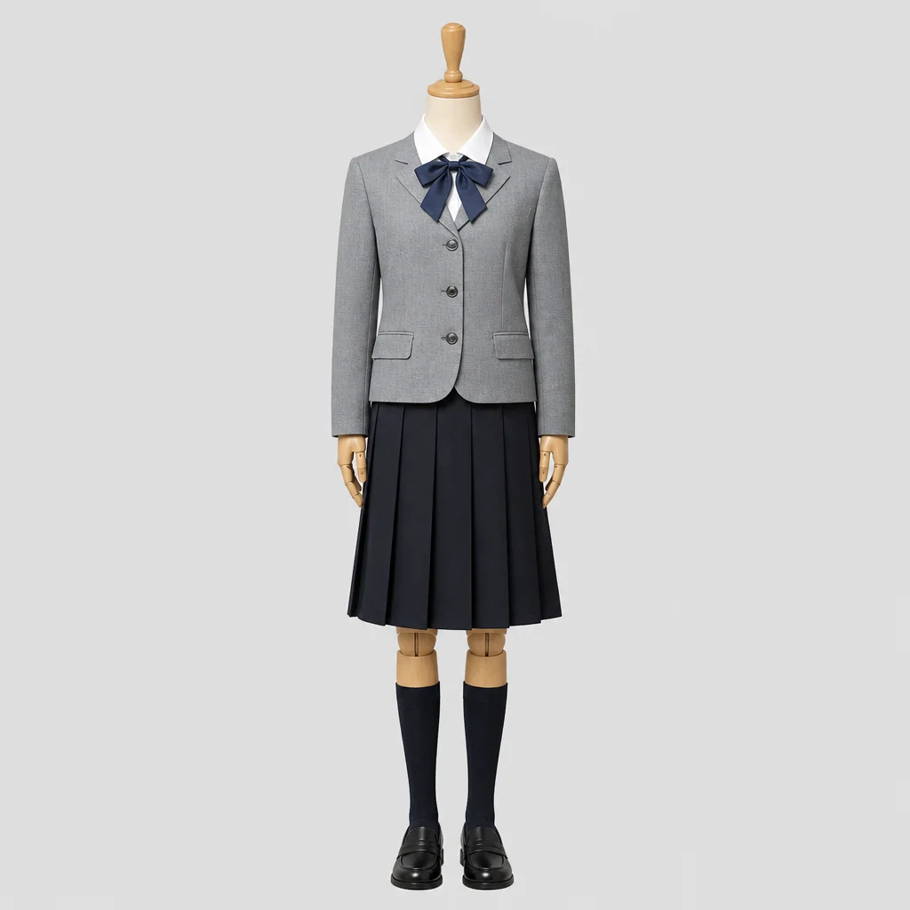 跡見学園高校の制服のイメージ