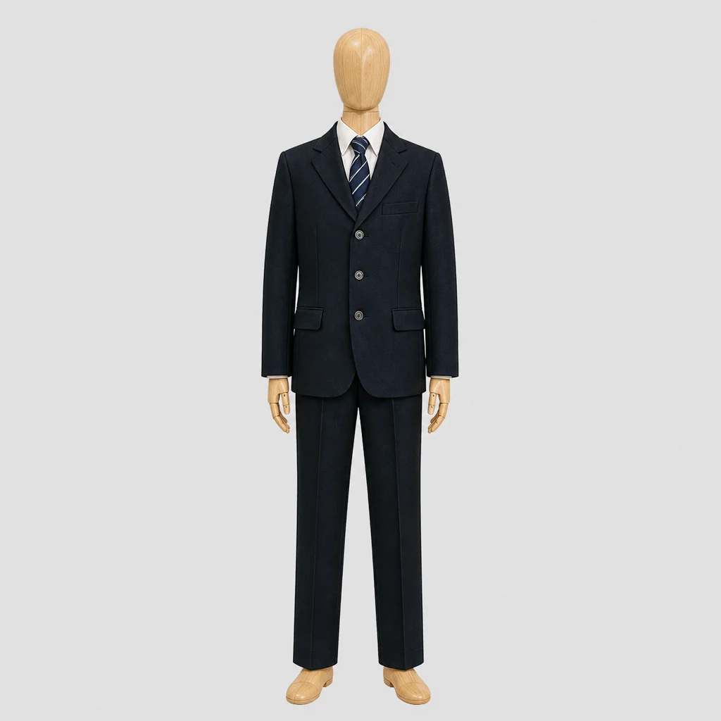 郁文館高校の制服のイメージ