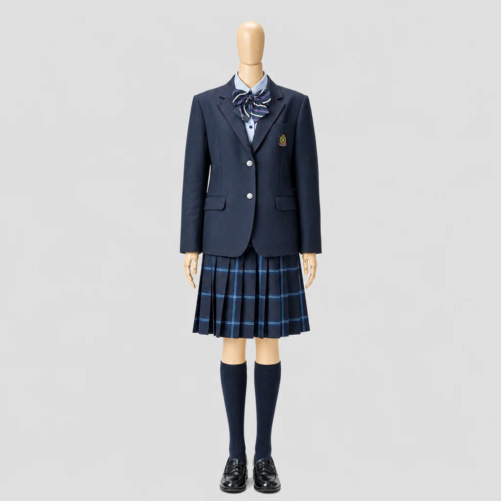 京華商業高校の制服のイメージ