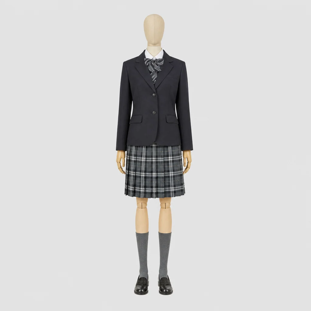 小石川淑徳学園高校の制服のイメージ