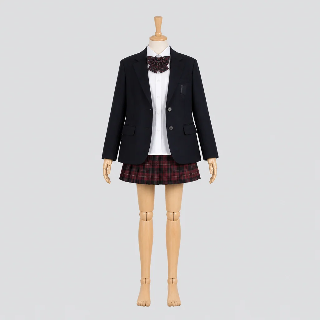 貞静学園高校の制服のイメージ