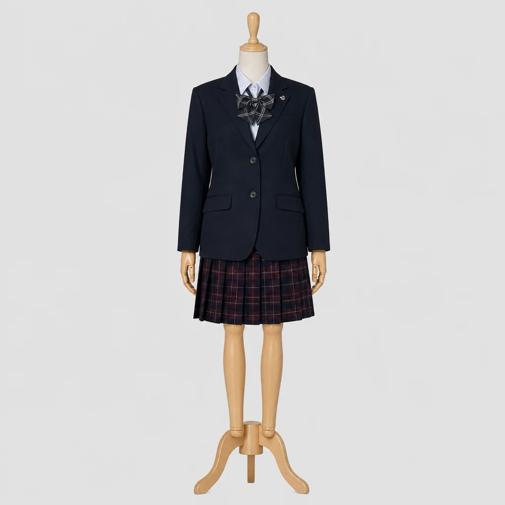 中村高校の制服のイメージ