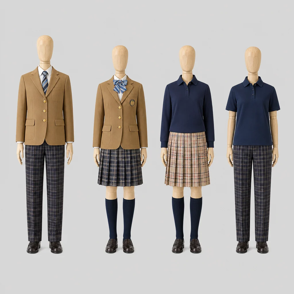 品川女子学院高等部の制服のイメージ