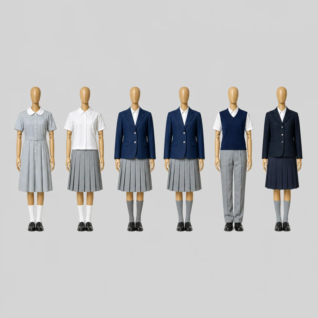 香蘭女学校高等科の制服のイメージ