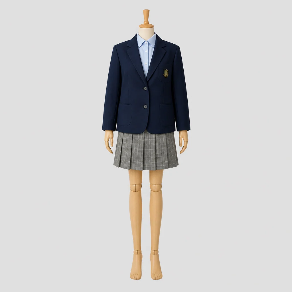 文教大学付属高校の制服のイメージ