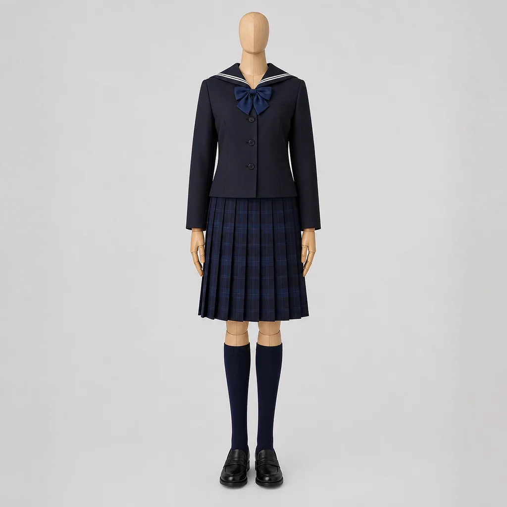 佼成学園女子高校の制服のイメージ