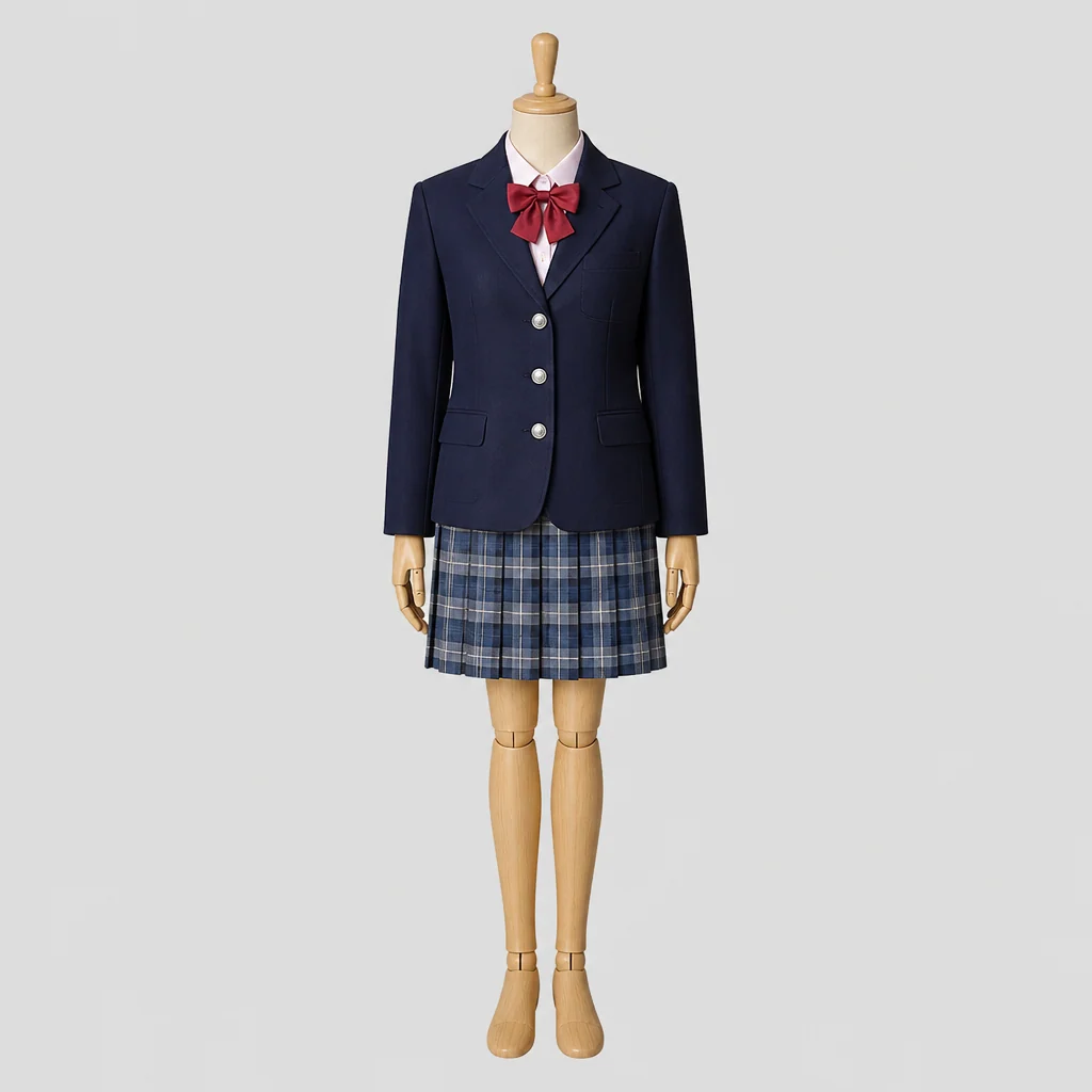国士舘高校の女子の制服のイメージ