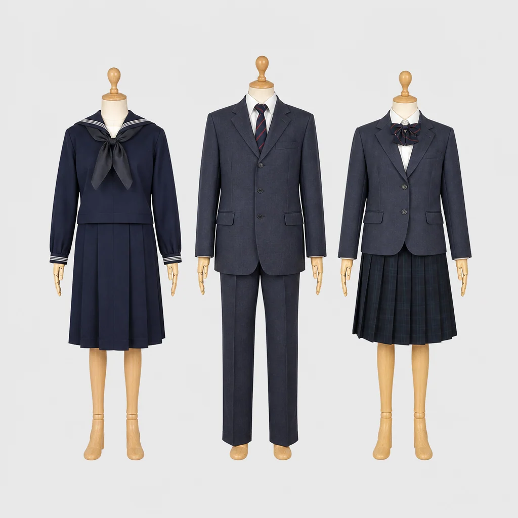 松蔭大学附属松蔭高校の制服のイメージ