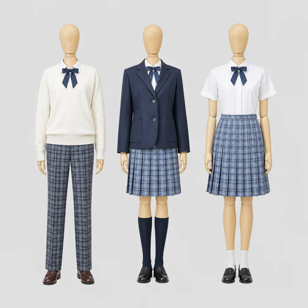 玉川聖学院高等部の制服のイメージ