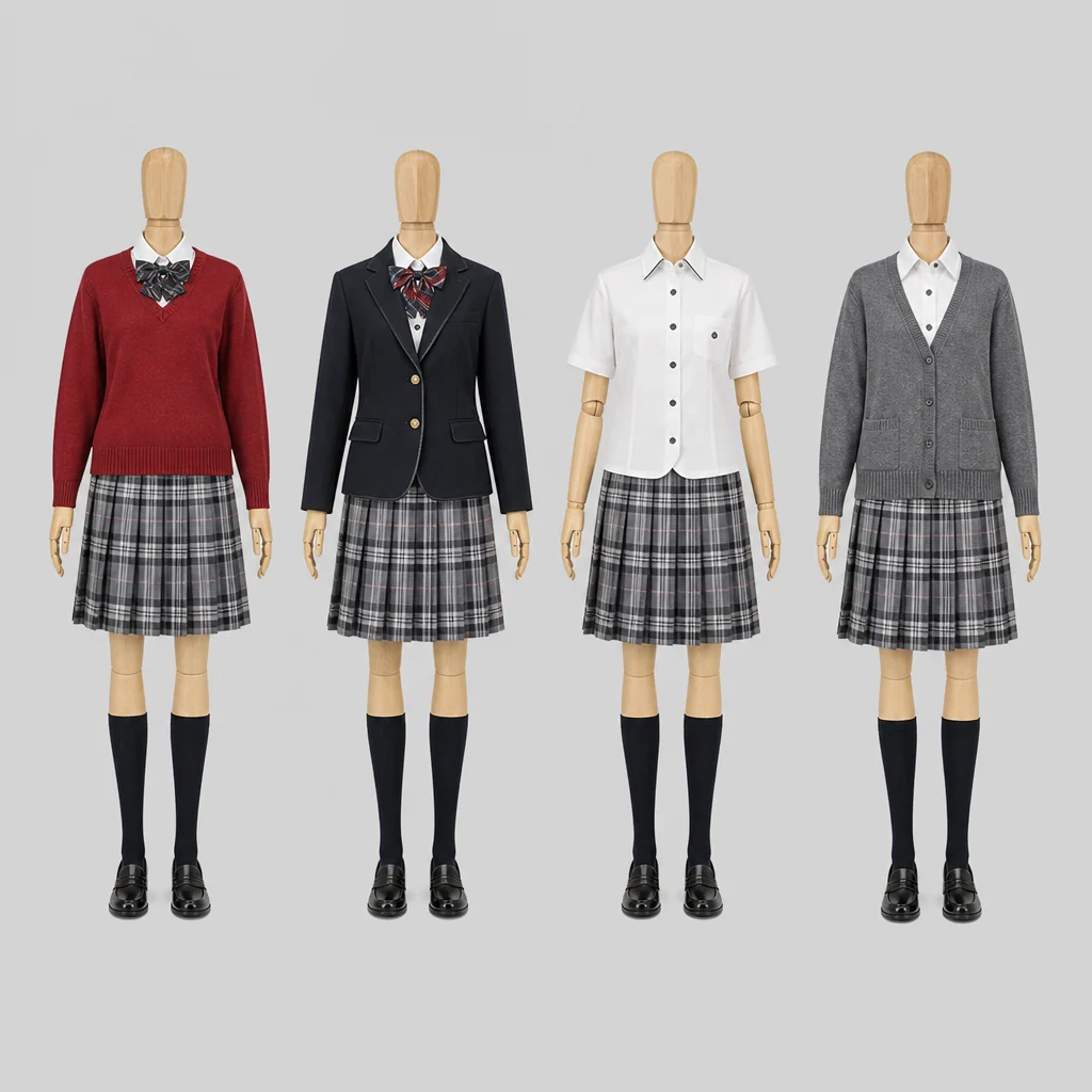 富士見丘高校の制服のイメージ