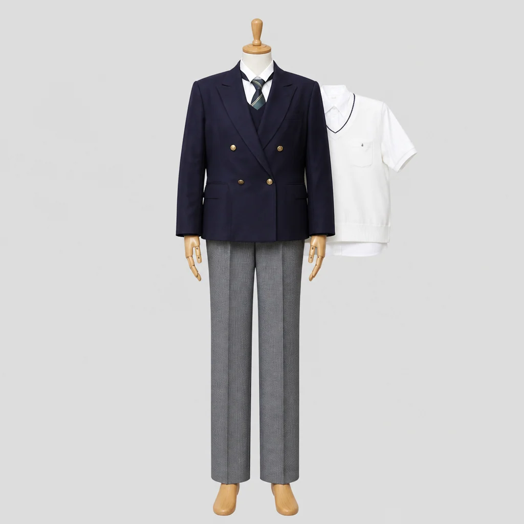 中央大学杉並高校の制服のイメージ