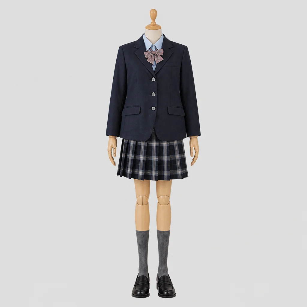 豊南高校の女子の制服のイメージ