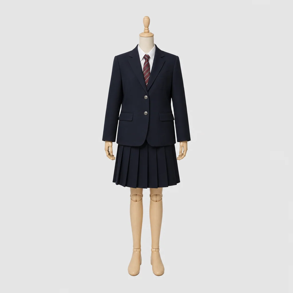 駿台学園高校の制服のイメージ