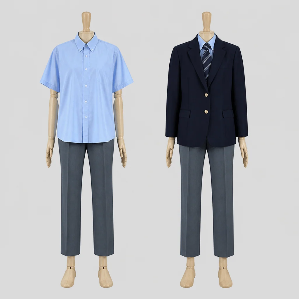 淑徳高校の男子の制服のイメージ
