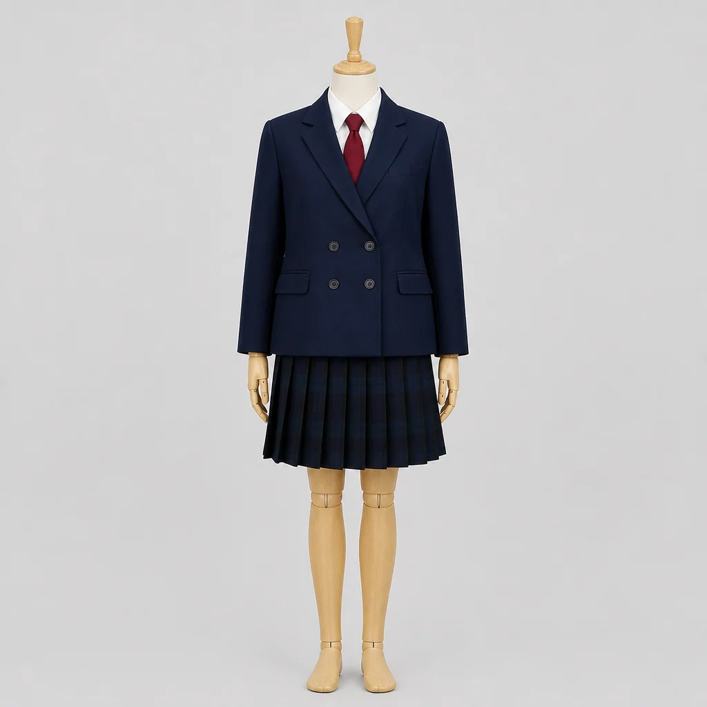 江戸川女子高校の女子の制服のイメージ