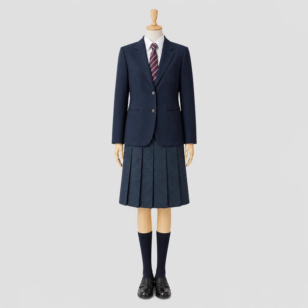 大成高校の女子の制服のイメージ