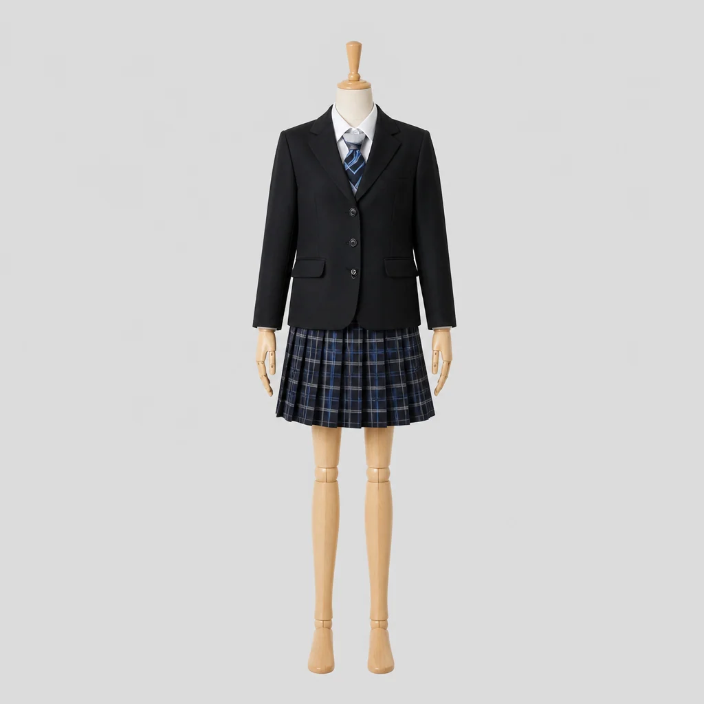白梅学園高校の制服のイメージ