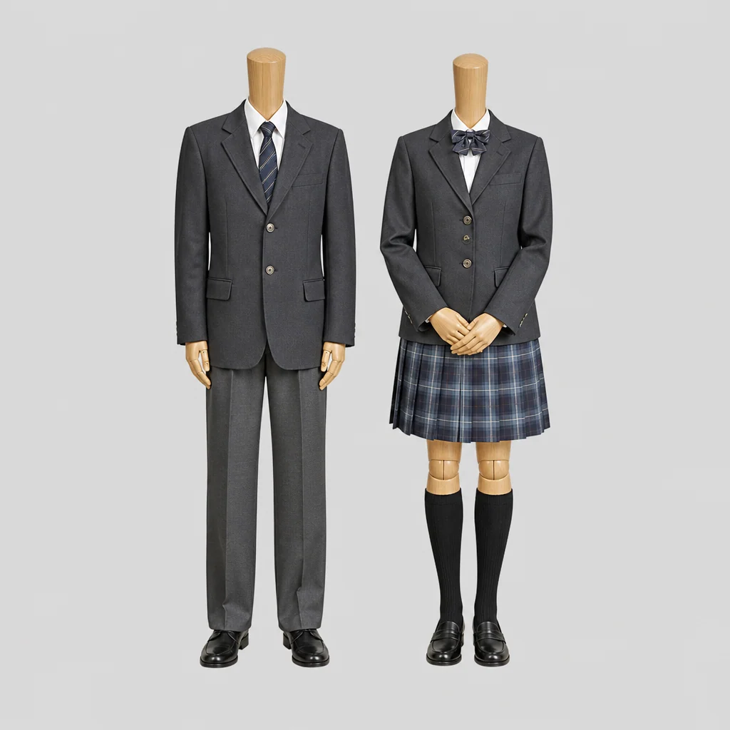 横浜清陵高校の制服のイメージ