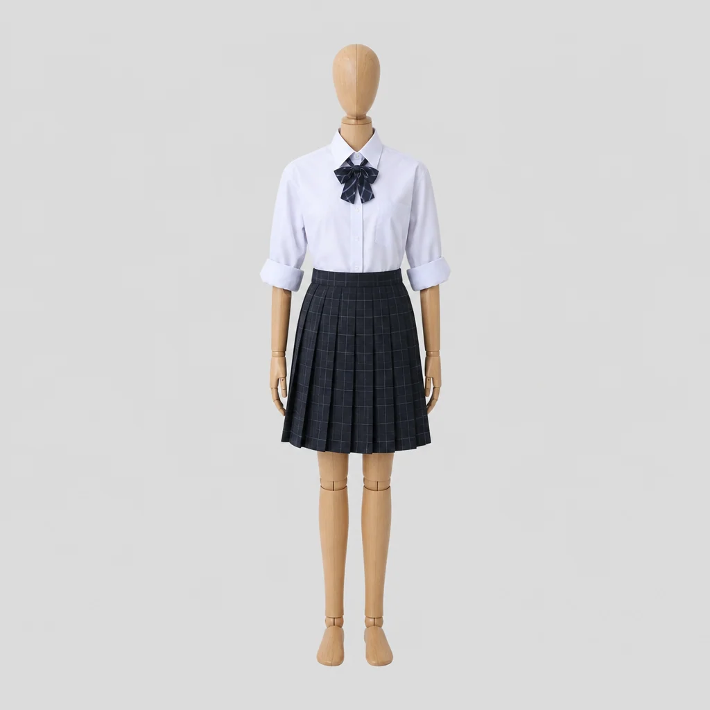 商工高校の制服のイメージ