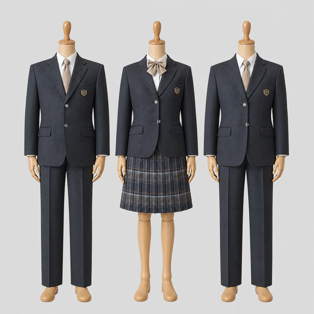 二俣川高校の制服のイメージ