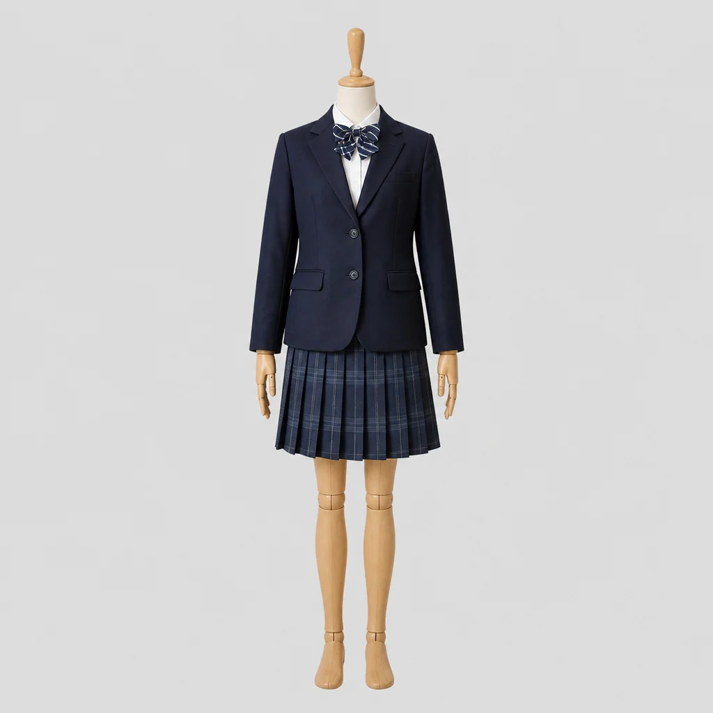幸高校の女子の制服のイメージ