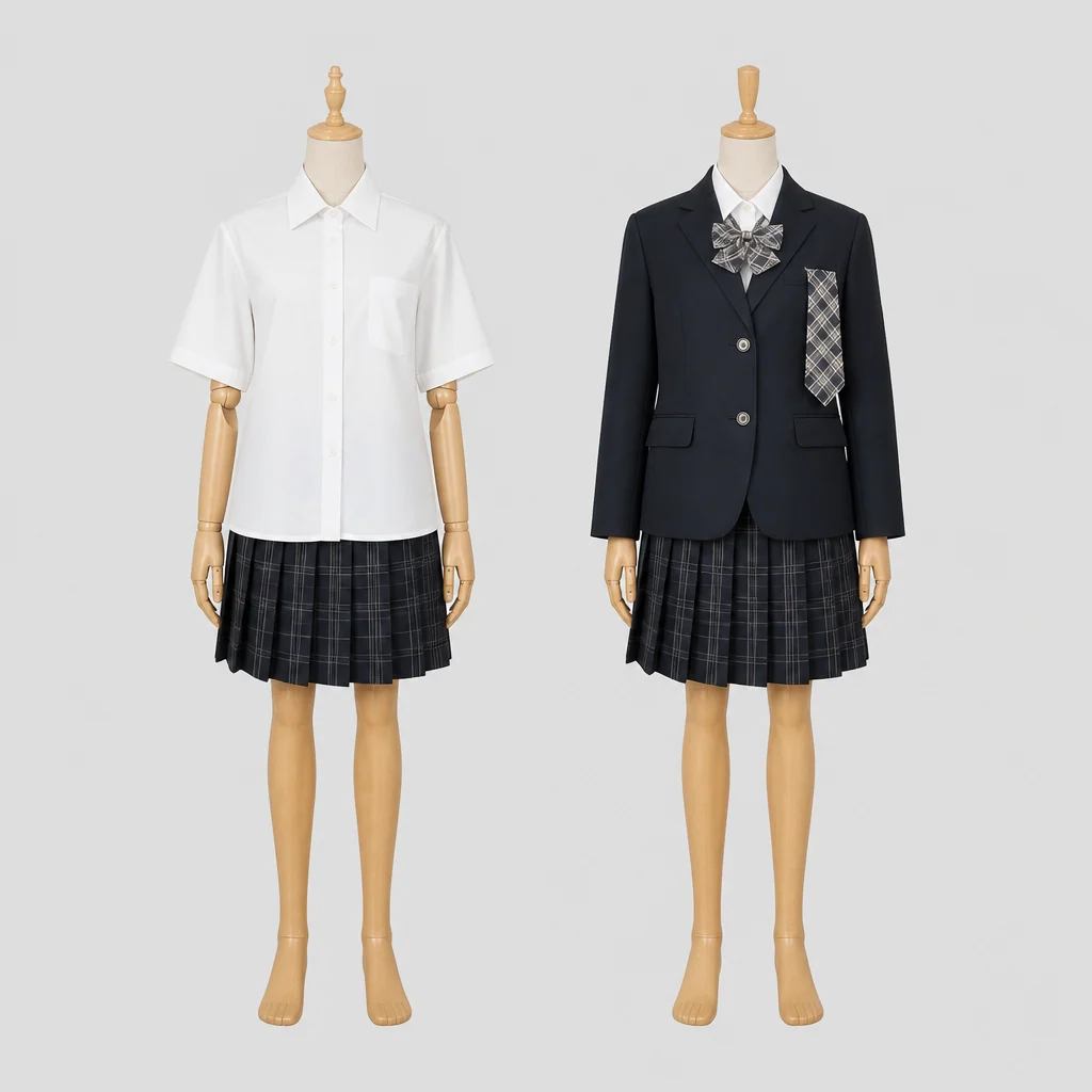 橋本高校の制服のイメージ