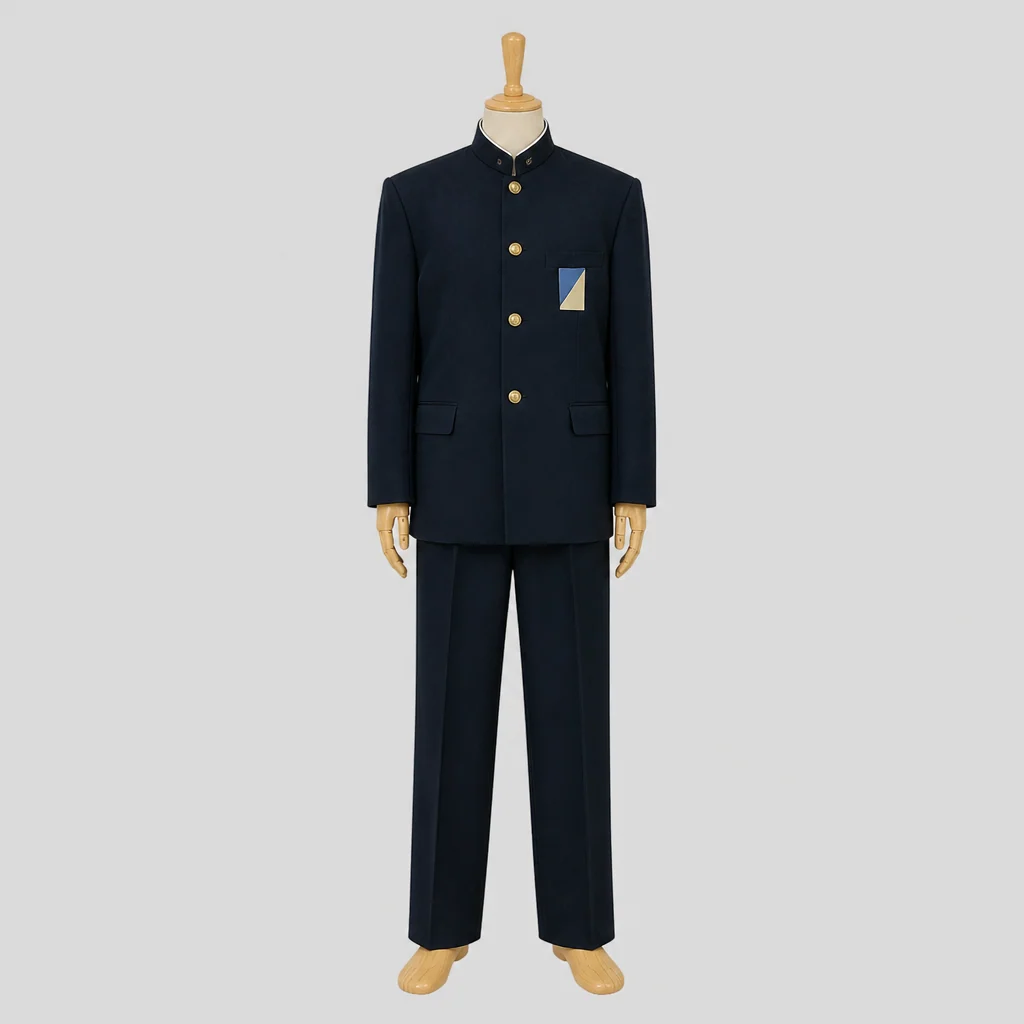 西湘高校の男子の制服のイメージ