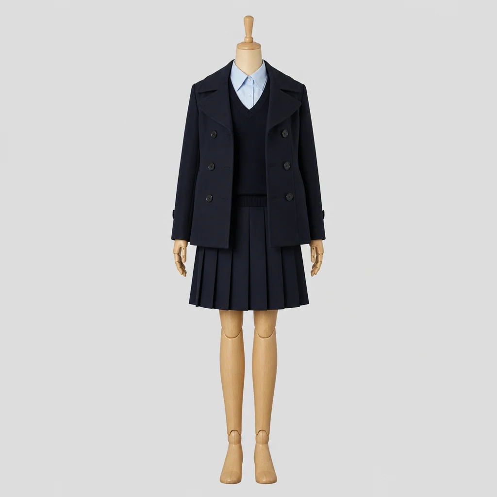 白鵬女子高校の制服のイメージ