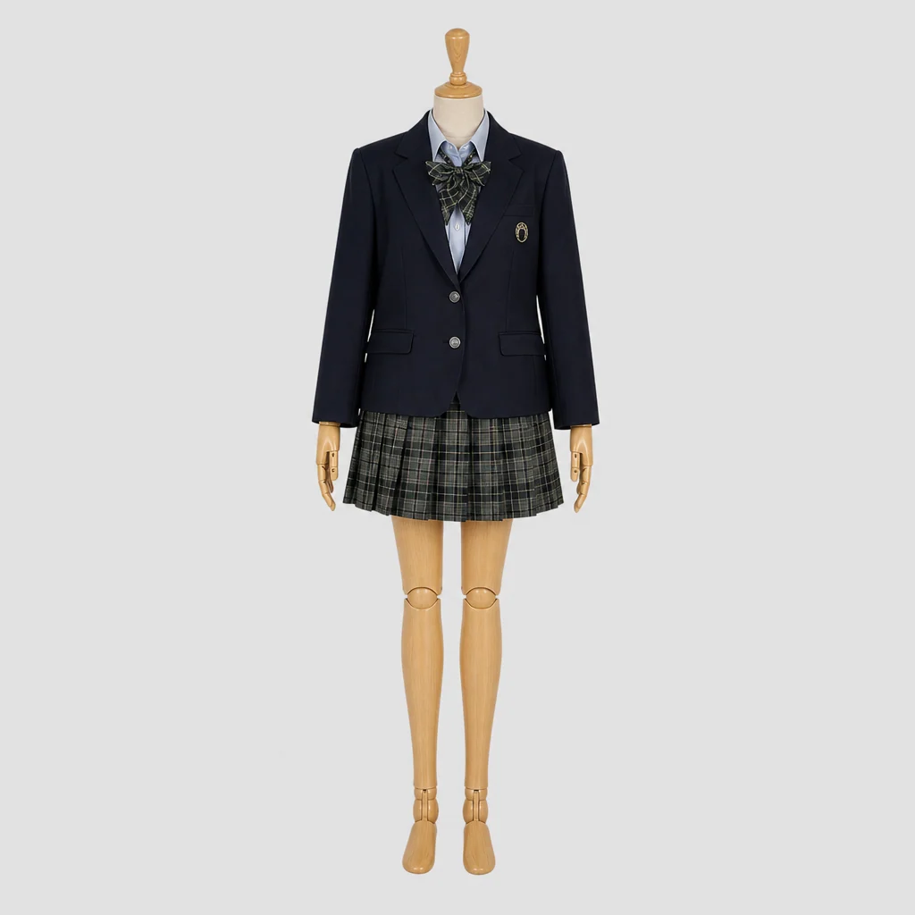 横浜創英高校の制服のイメージ