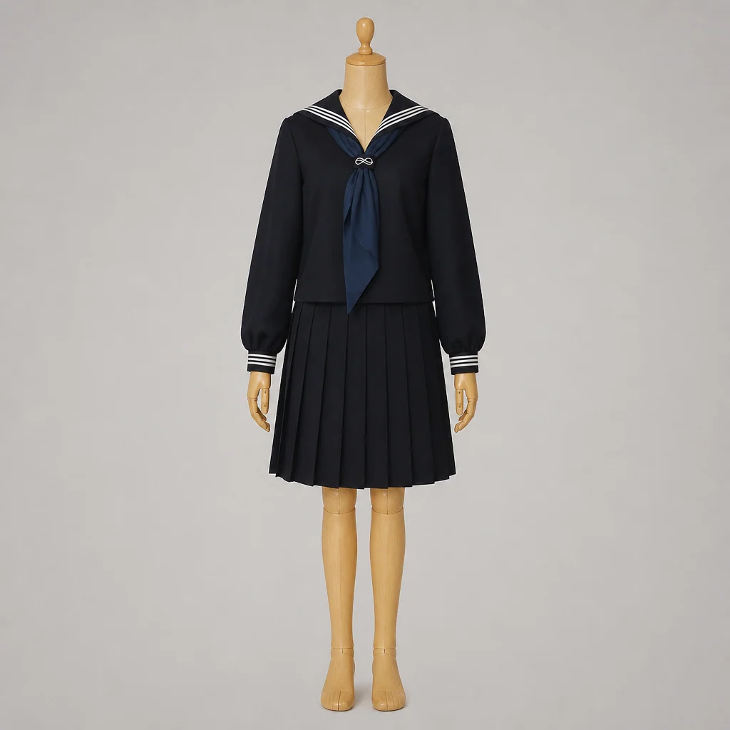 森村学園高等部の制服のイメージ