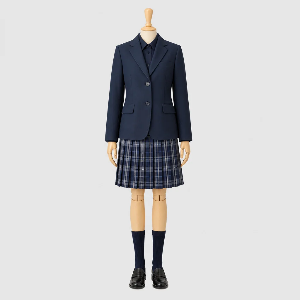 神奈川歯科大学系属緑ヶ丘女子高校の制服のイメージ