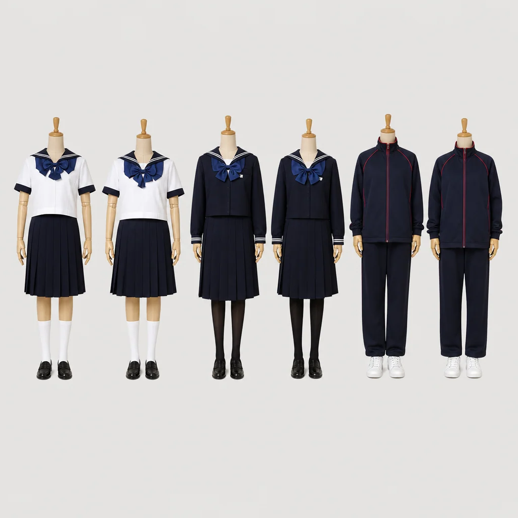 鎌倉女学院高校の制服のイメージ