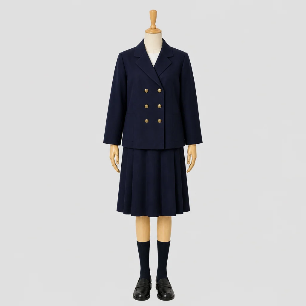 清泉女学院高校の制服のイメージ