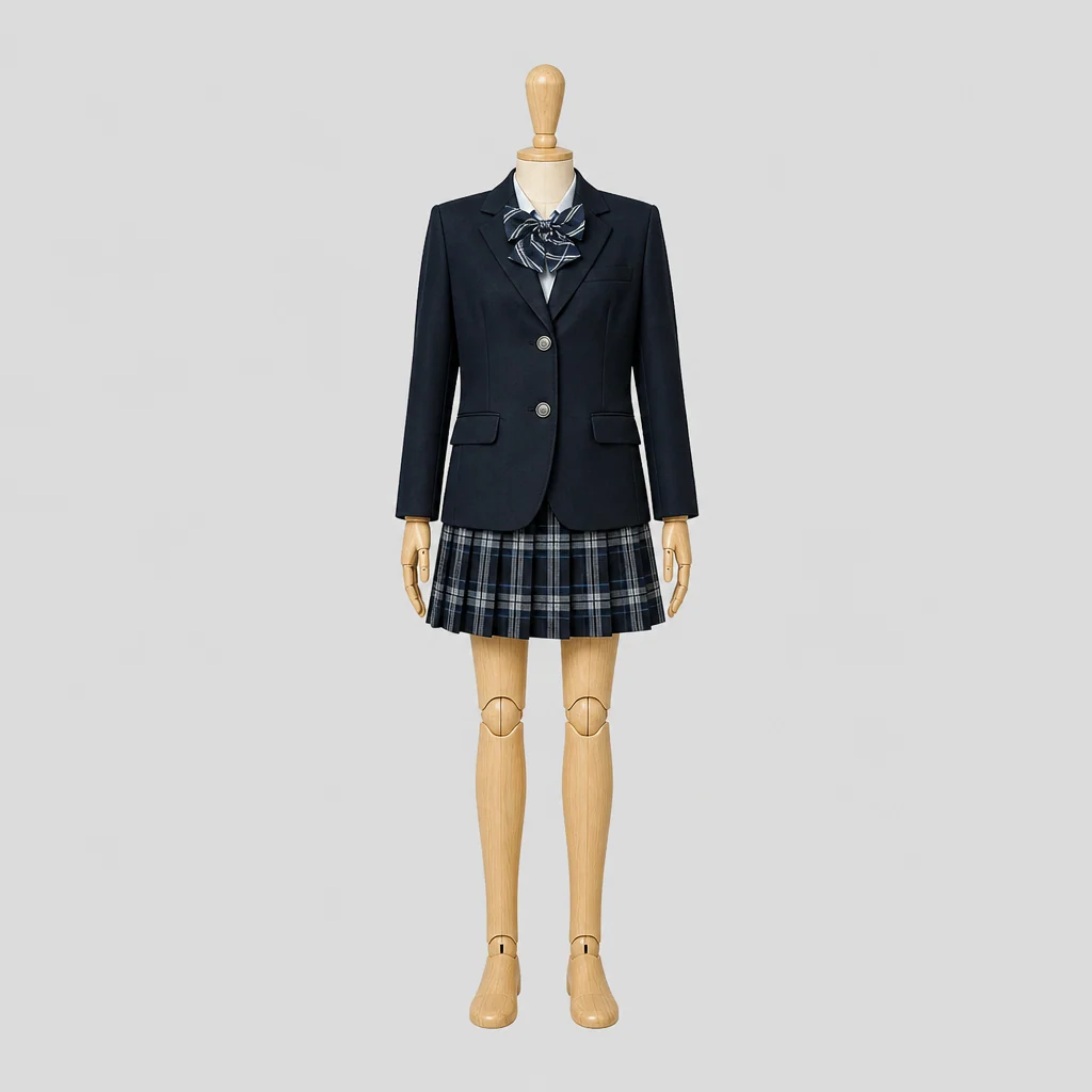 鵠沼高校の制服のイメージ