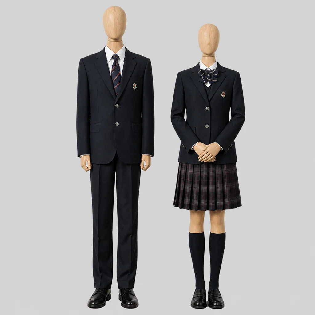 旭丘高校の制服のイメージ