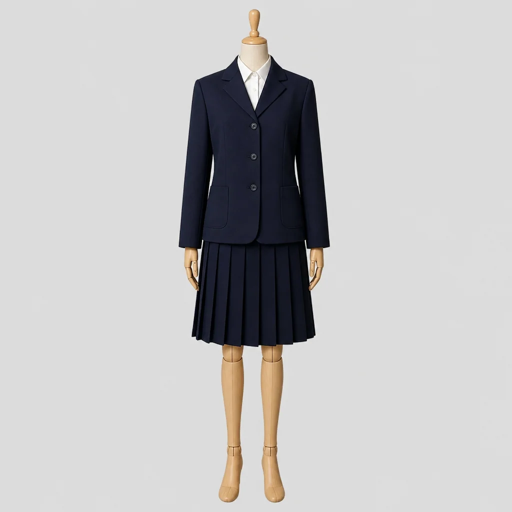 新津高校の制服のイメージ