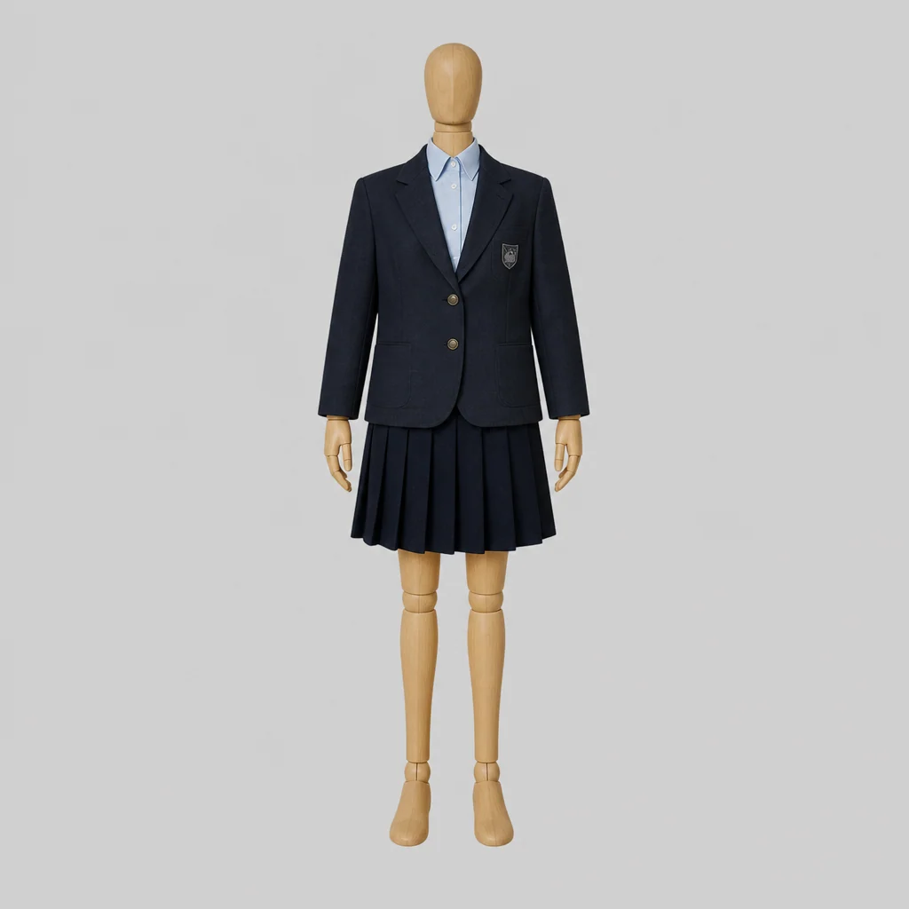 柏崎常盤高校の制服のイメージ