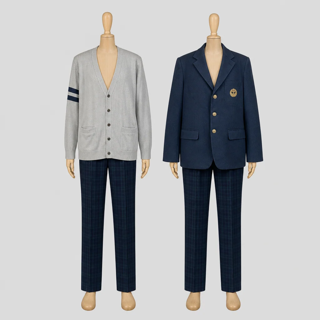 分水高校の制服のイメージ